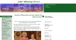 Desktop Screenshot of adler-willmering.de